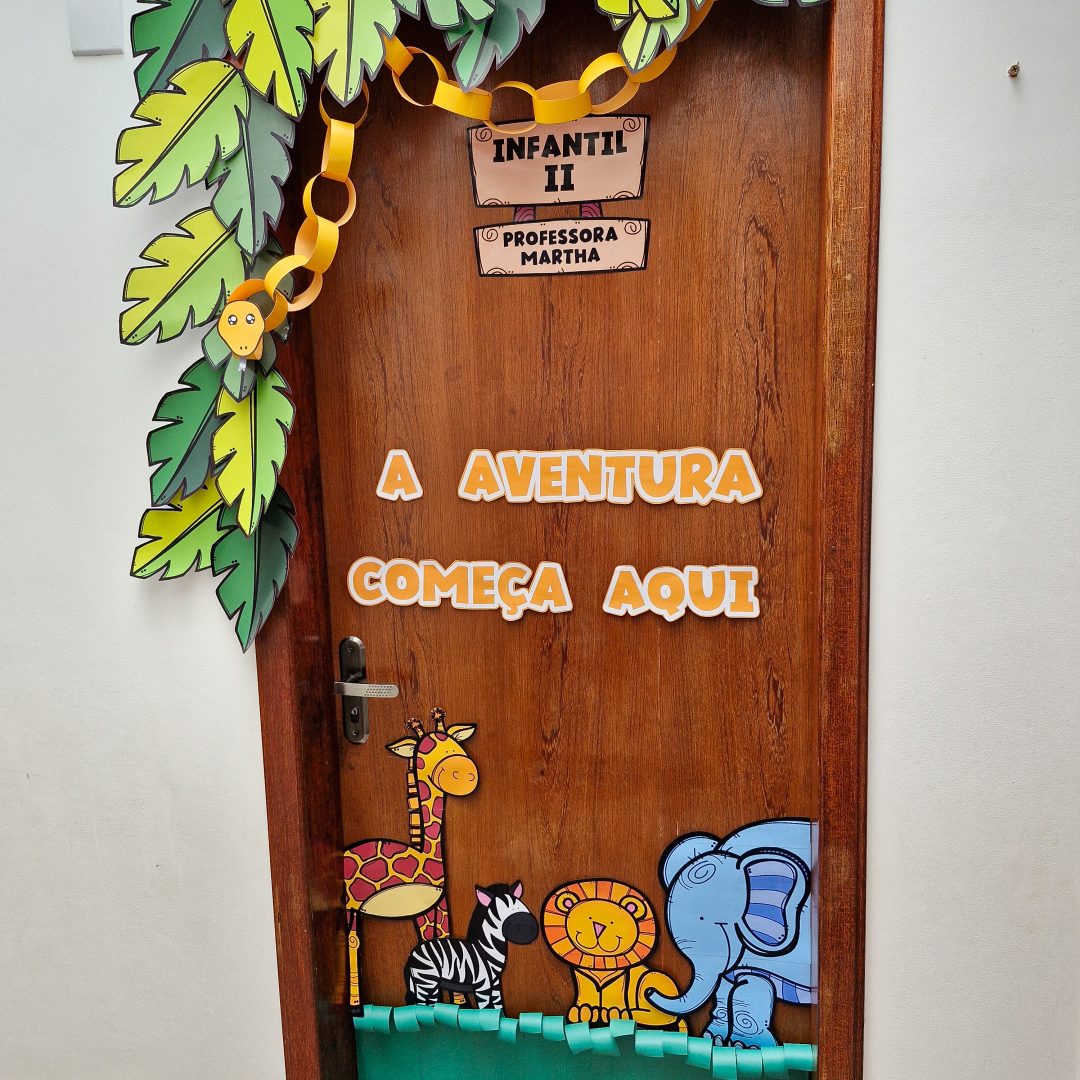 Painel de Porta - Tema Safari