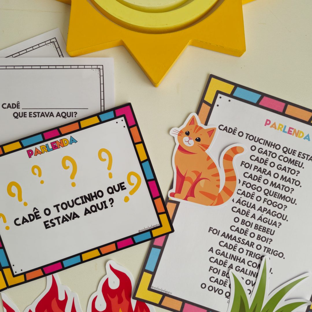 Livro Parlenda Cadê o Toucinho?