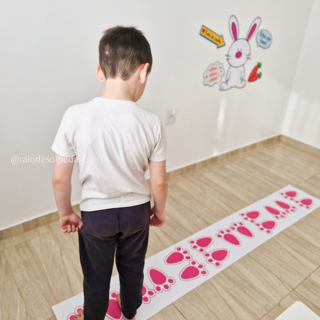 Trilha do Coelho - Jogo de Páscoa