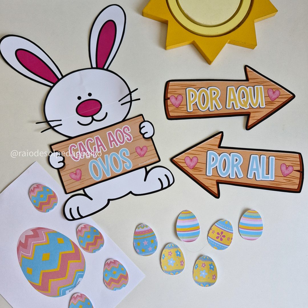 Caça aos Ovos - Jogo de Páscoa