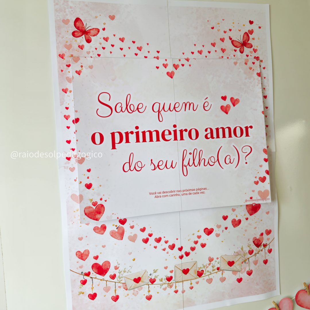 Painel Interativo Dia das Mães - Primeiro Amor