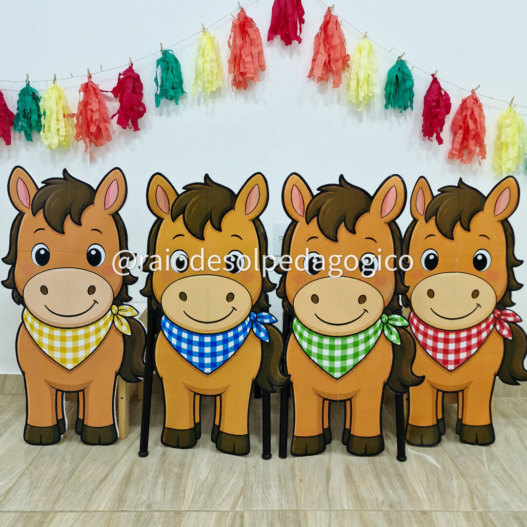 Cavalinhos Juninos para Apresentação